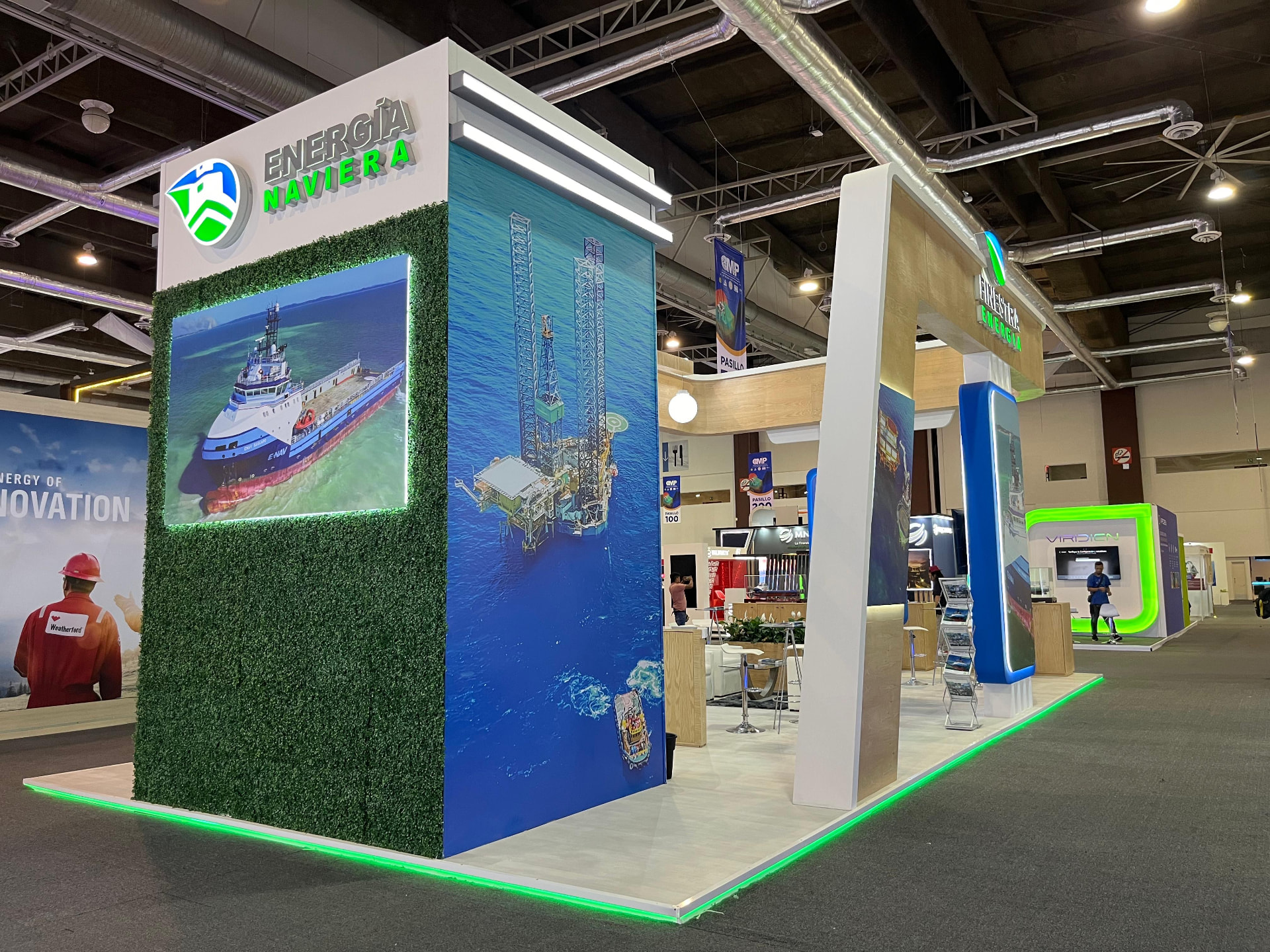 Energía Naviera / Finestra Energía Stands, Guerrero